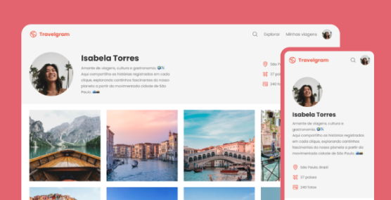 Foto de projeto Travelgram